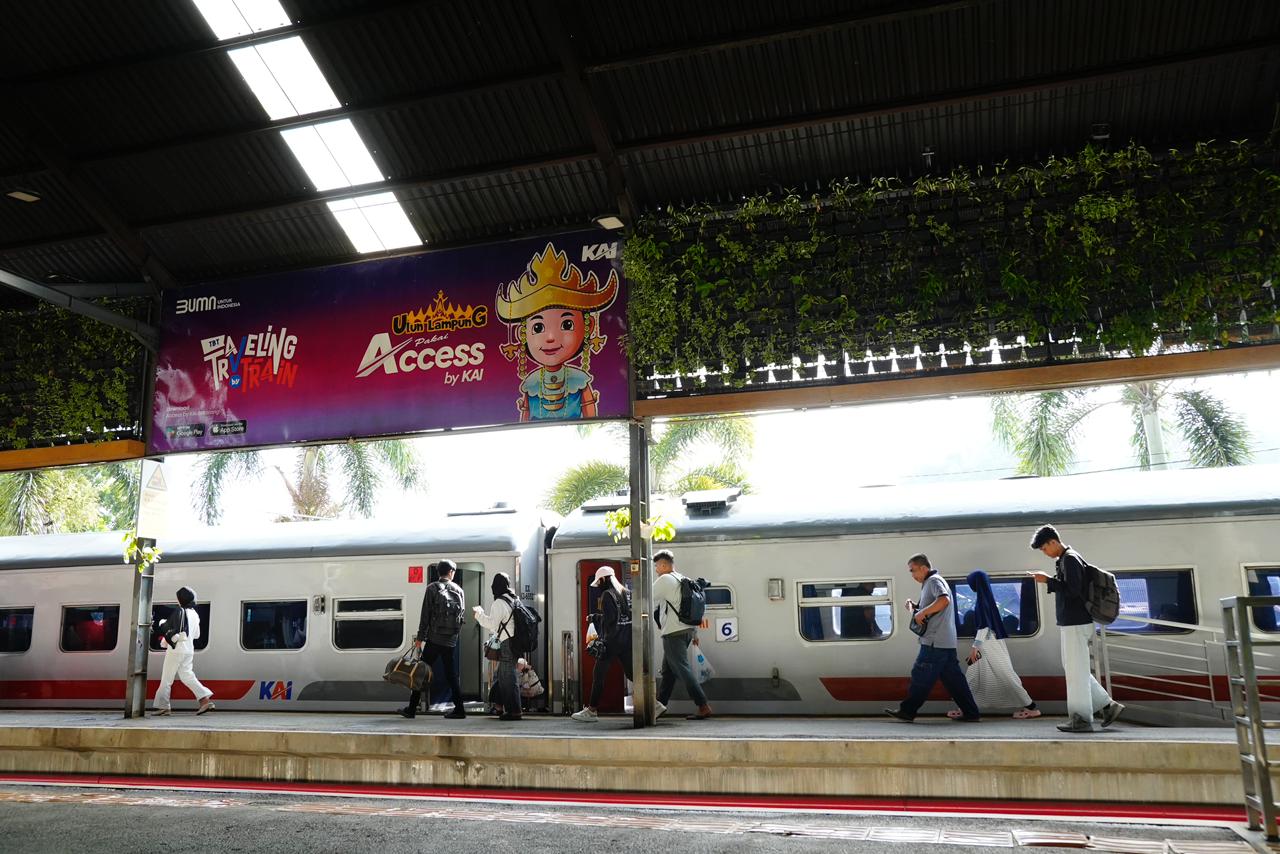 KA Rajabasa Jadi Kereta Api Terfavorit pada Caturwulan I 2026 di Wilayah Divre IV Tanjungkarang